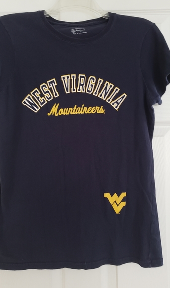 WV Mountaineers Tshirt Large Juniors - Picture 1 of 4